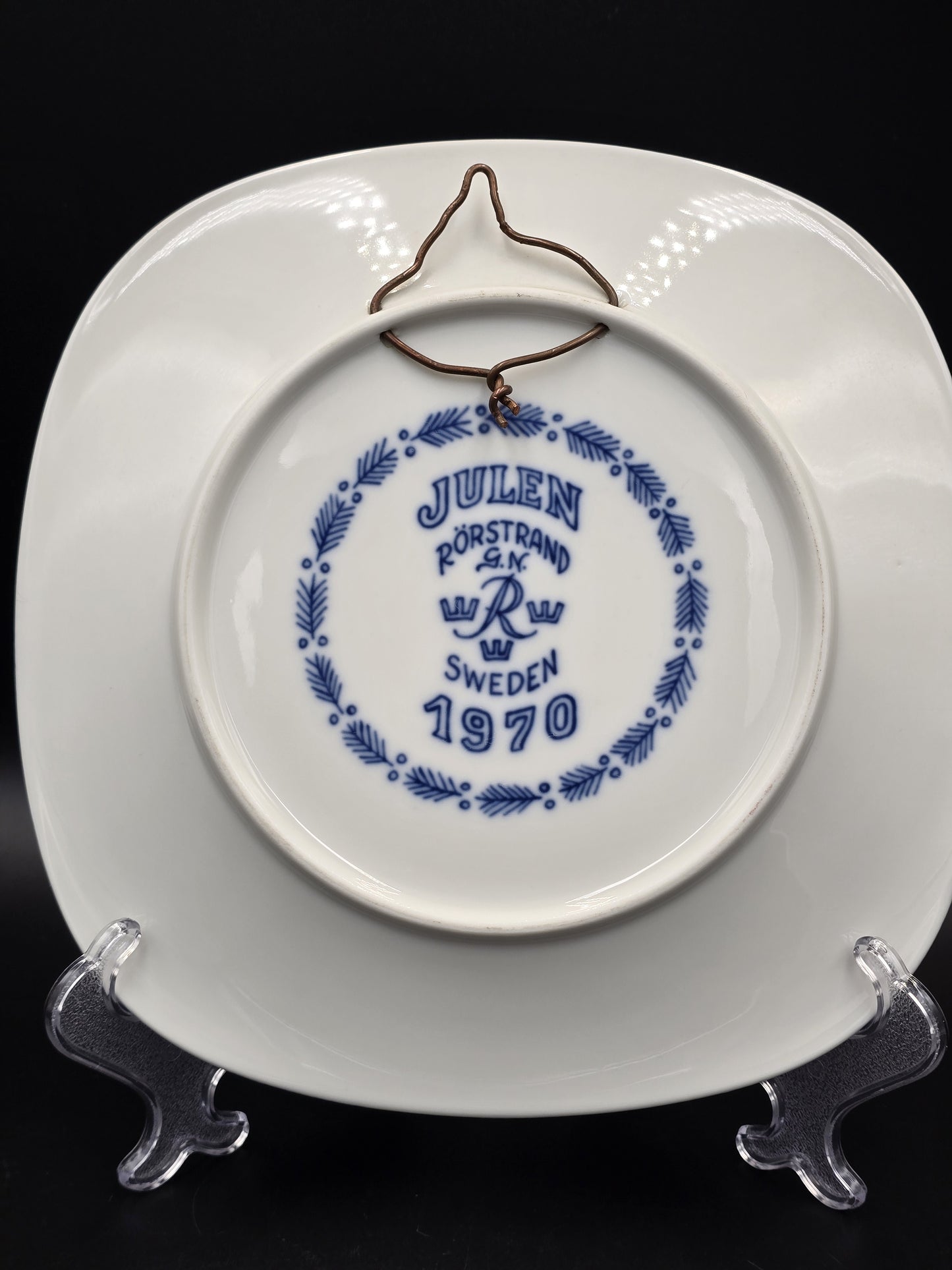 Kalėdinė 1970 m lėkštė