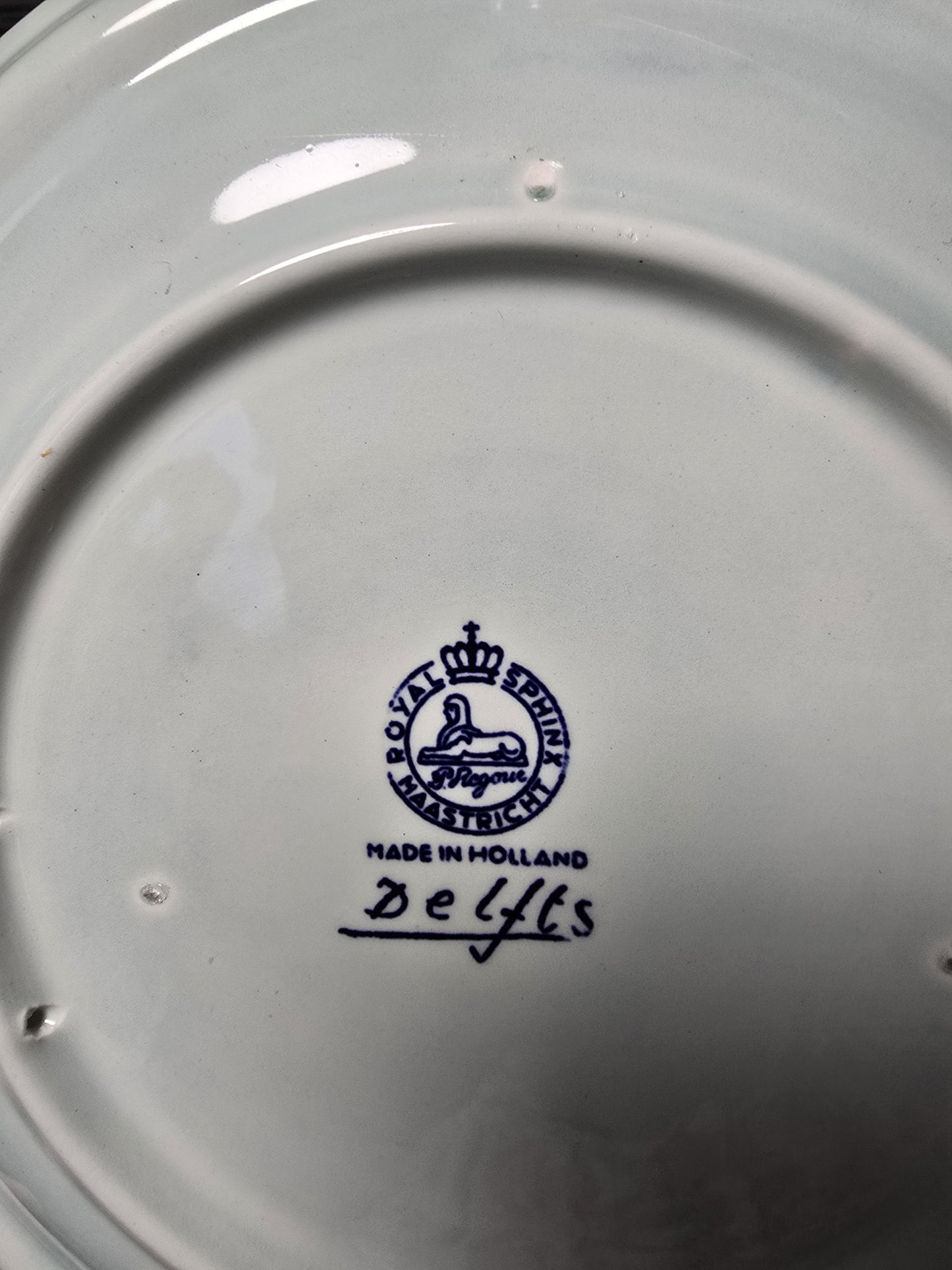 Olandiška Delfto dekoratyvi lėkštė