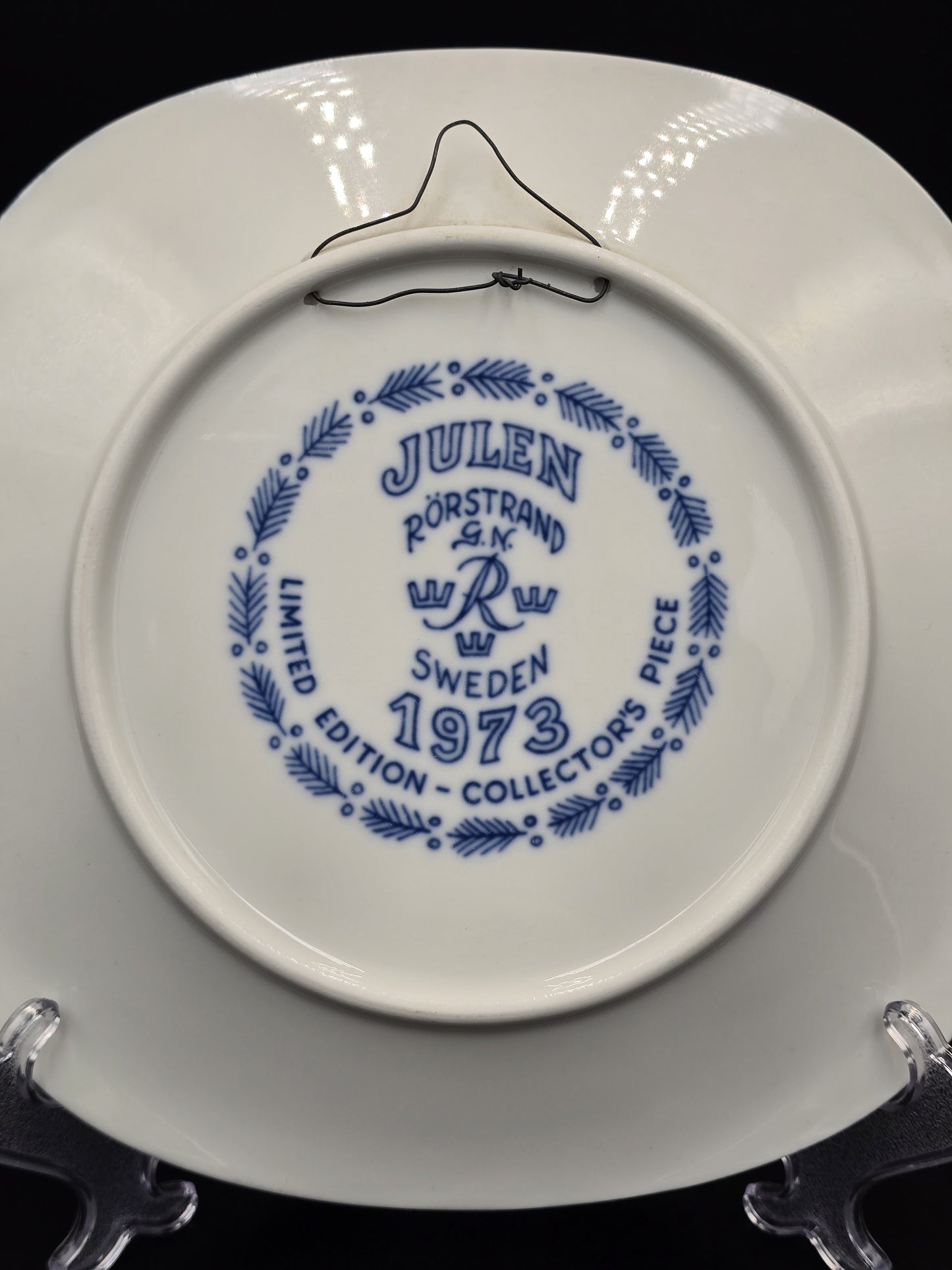 Kalėdinė 1973 m lėkštė