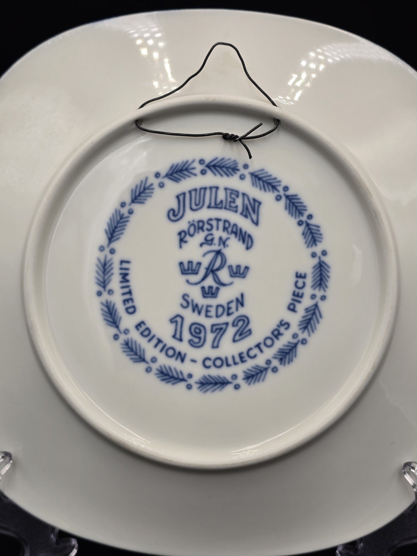 Kalėdinė 1972 m lėkštė