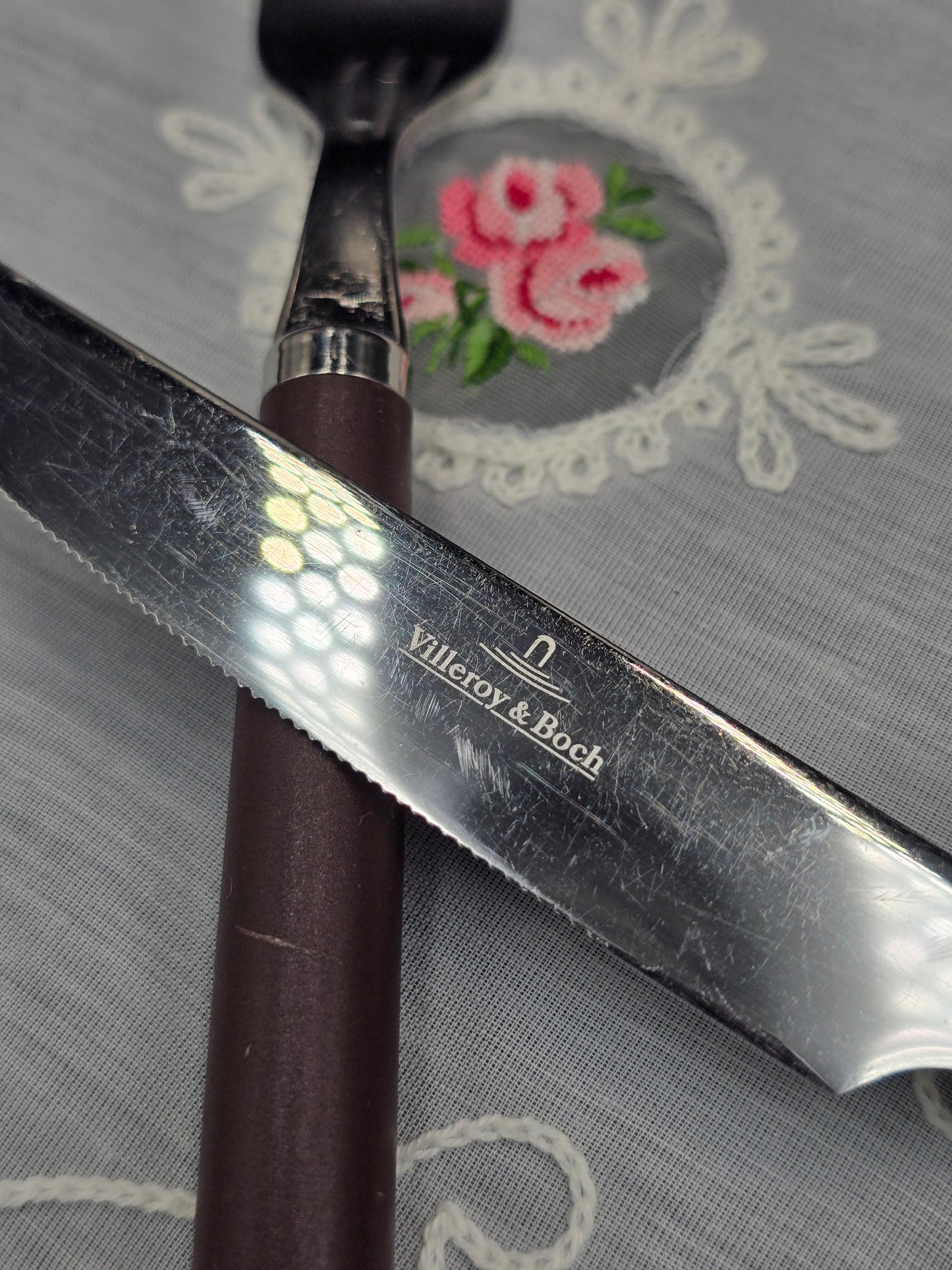 Vileroy & Boch peilis ir šakutė