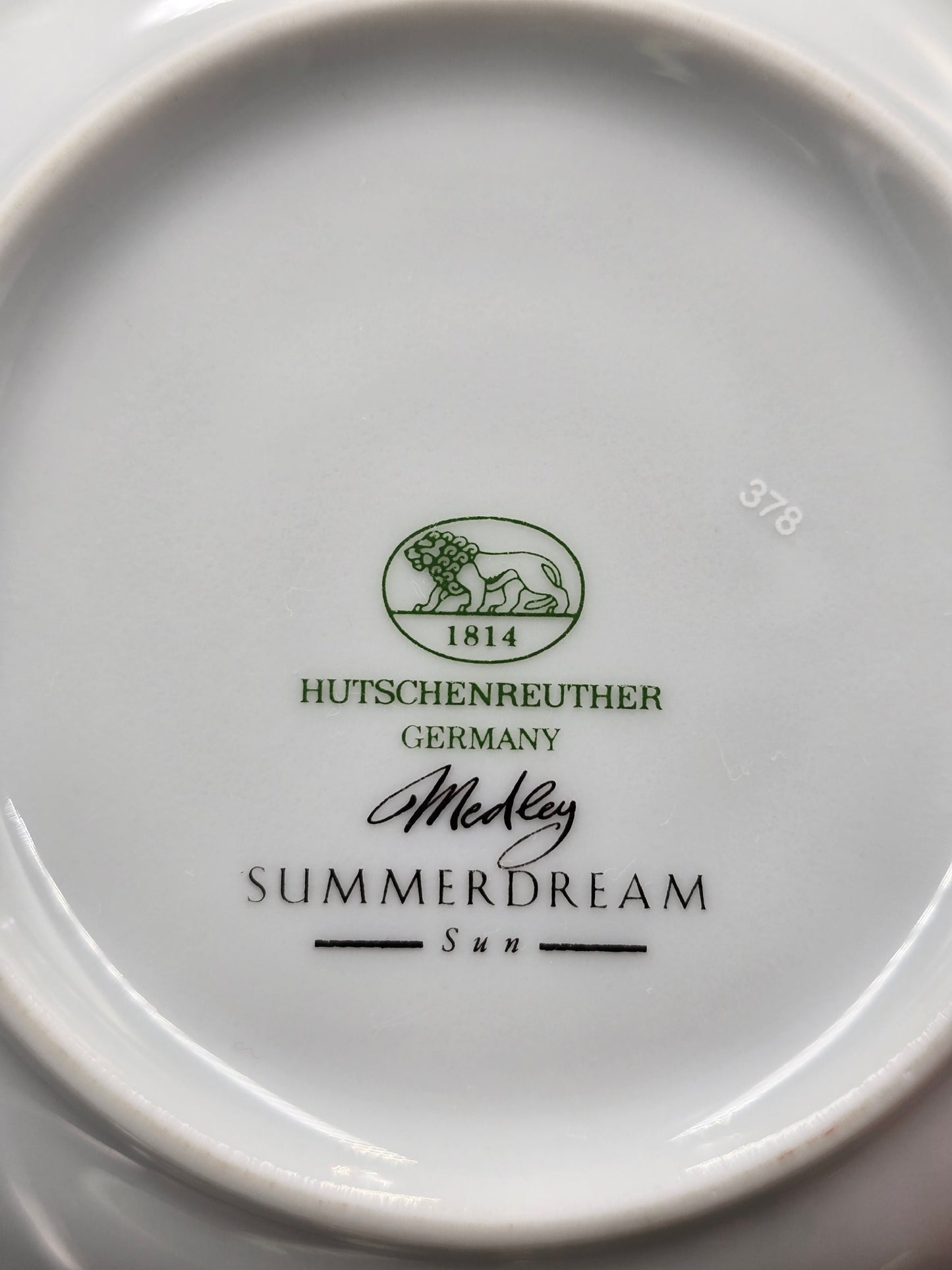 Hutschenreuther Summerdream trio žalias