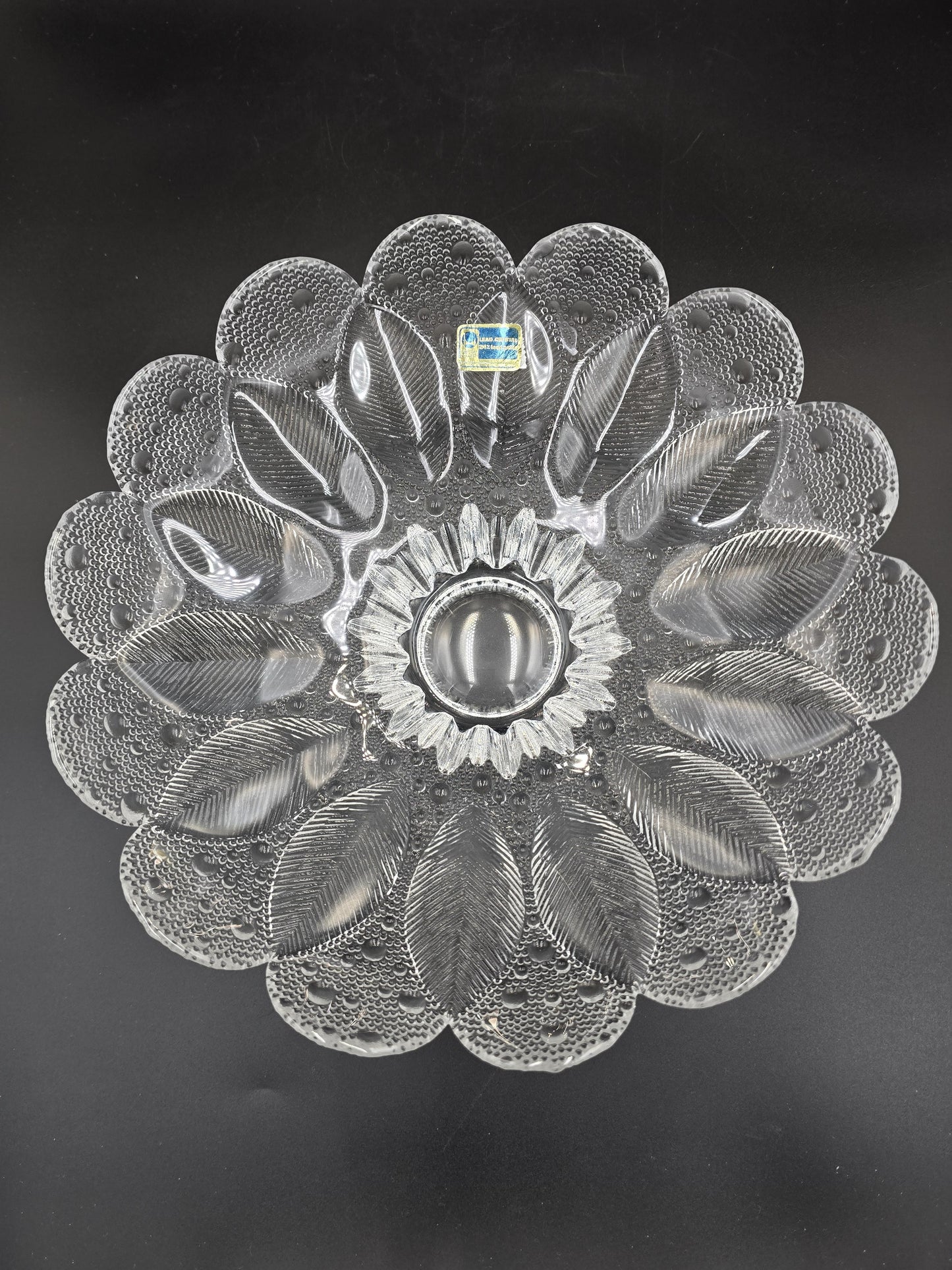 Krištolinis Lausitzer Glas dubuo