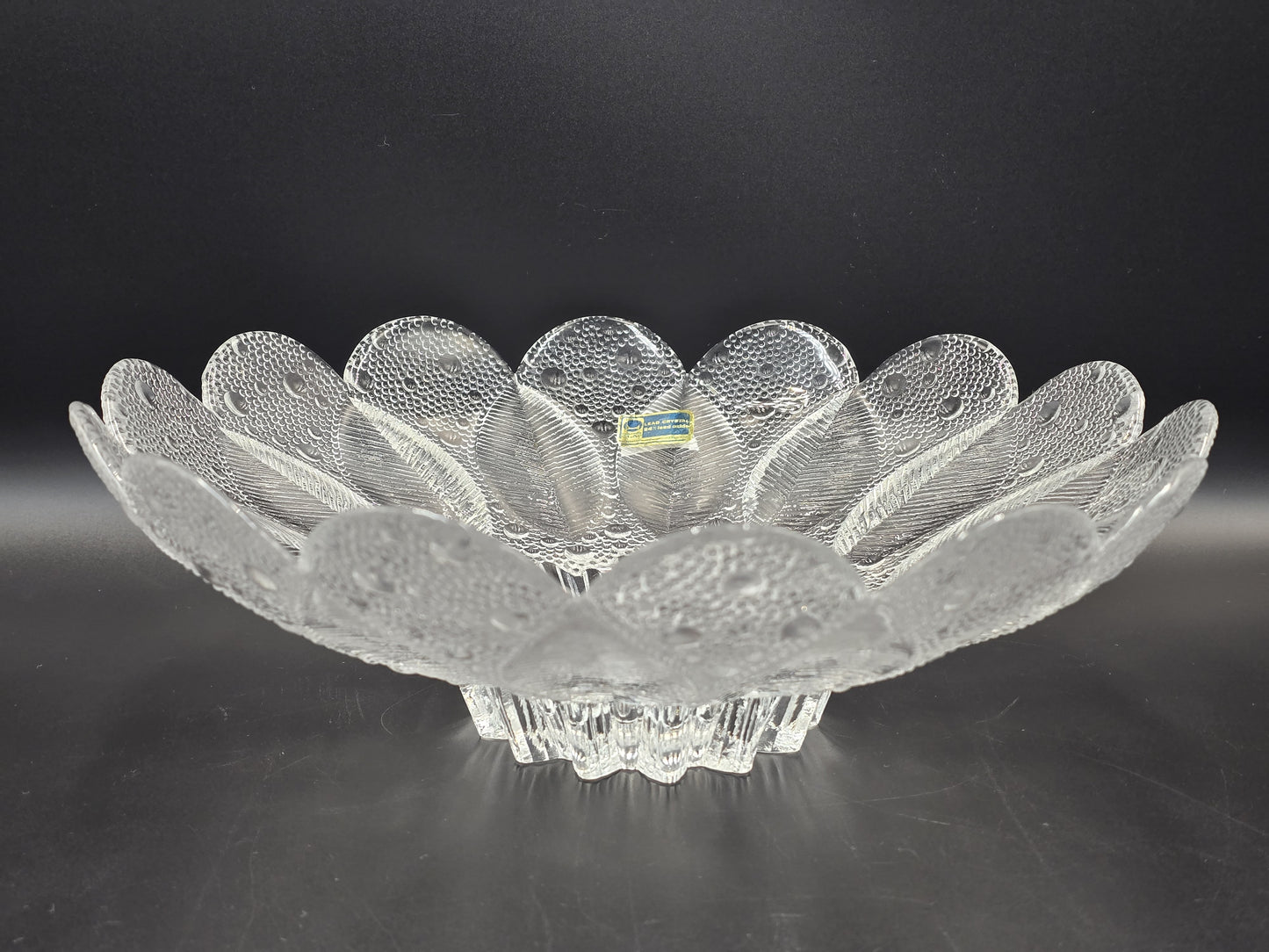 Krištolinis Lausitzer Glas dubuo