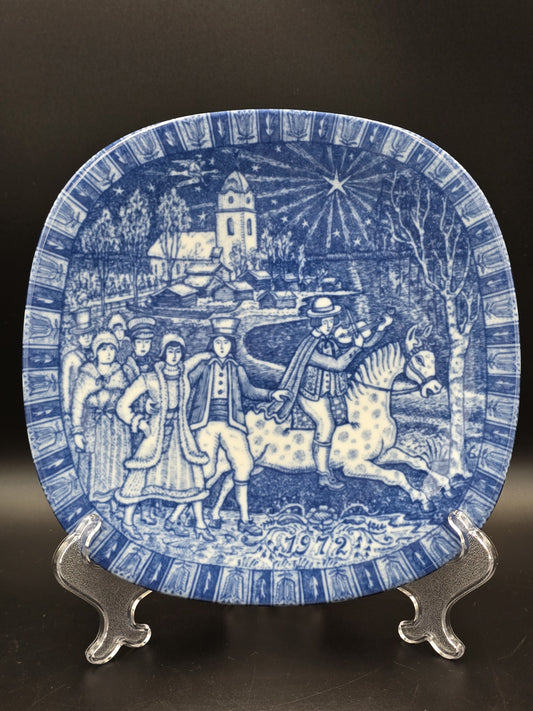 Kalėdinė 1972 m lėkštė