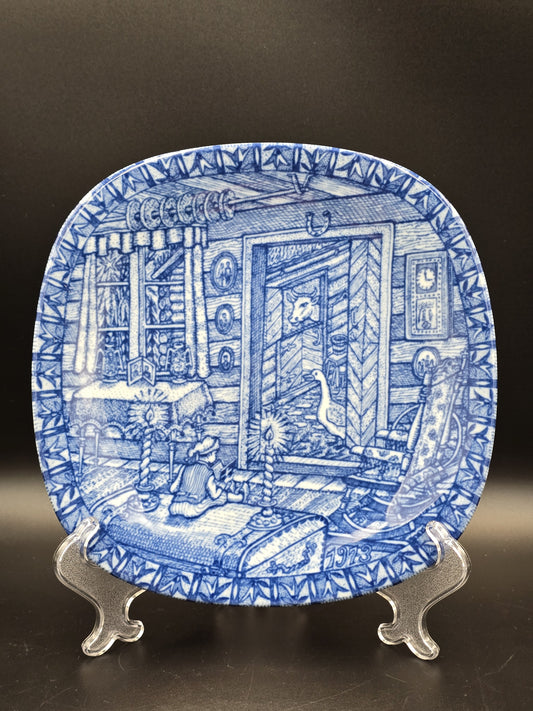 Kalėdinė 1973 m lėkštė