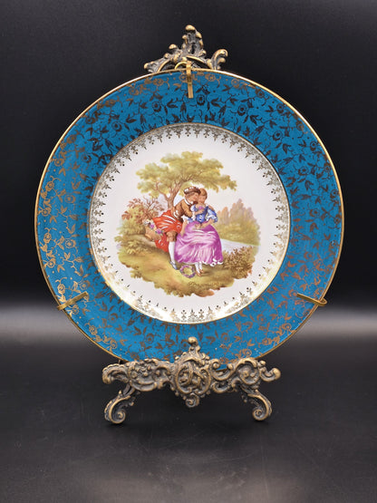 Limoges dekoratyvi lėkštė