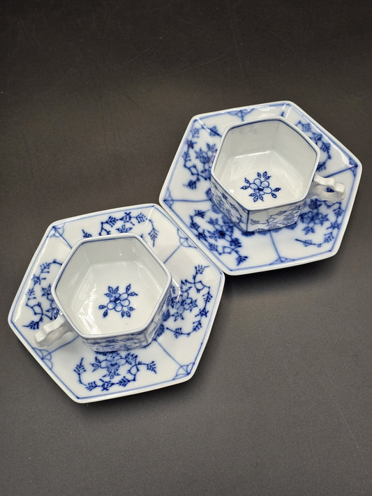 Rudolfo Kammer porceliano fabriko espresso duetai