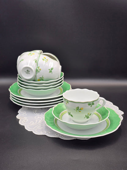 Hutschenreuther Summerdream trio žalias